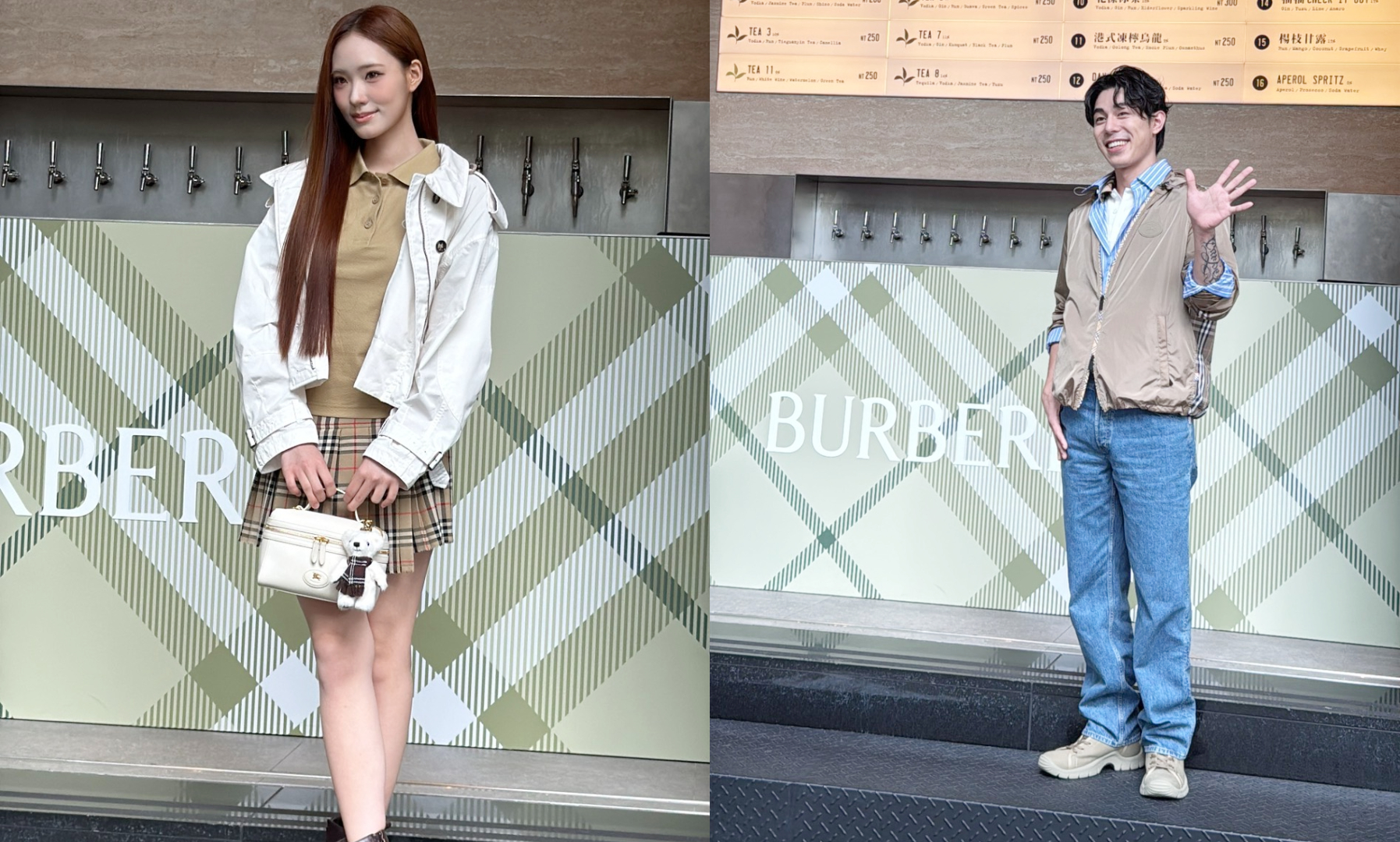Burberry攜手台北信義人氣酒吧Draft Land打造期間限定Summer Club-lily許韶恩-詹懷雲